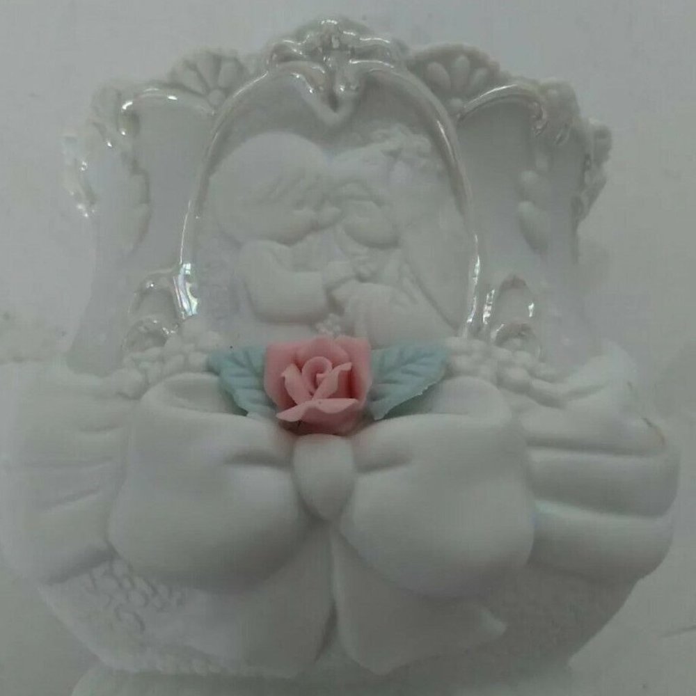 Enesco Precious Moments Porcelain Wedding Candle Base